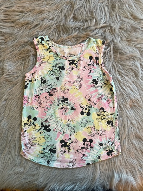Disney Other - 🎳Disney Pastel Tie-Dye Mickey & Minnie Tank Top - Pink, Yellow, Mint